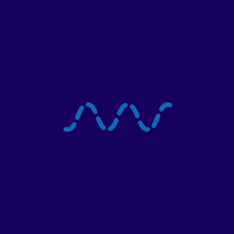 Graphical representation of mRNA breaking apart